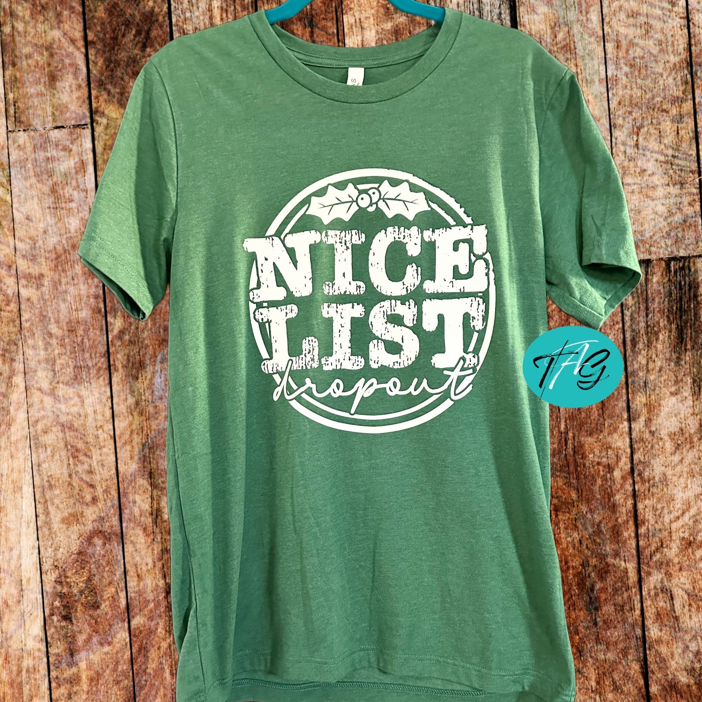 Nice List Dropout Tshirt