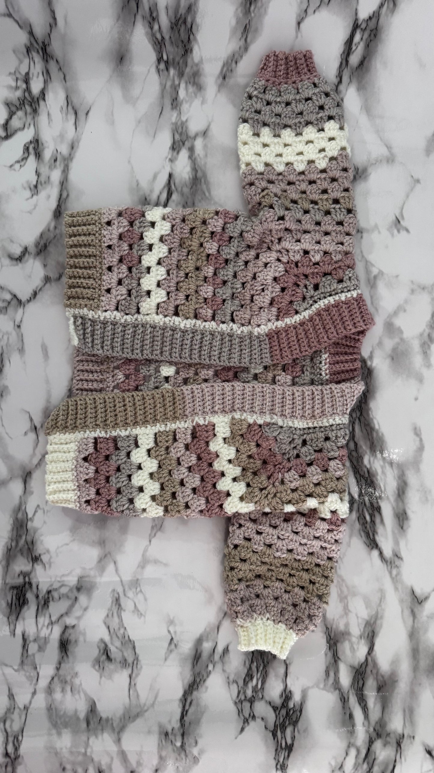 Crocheted cardigans
