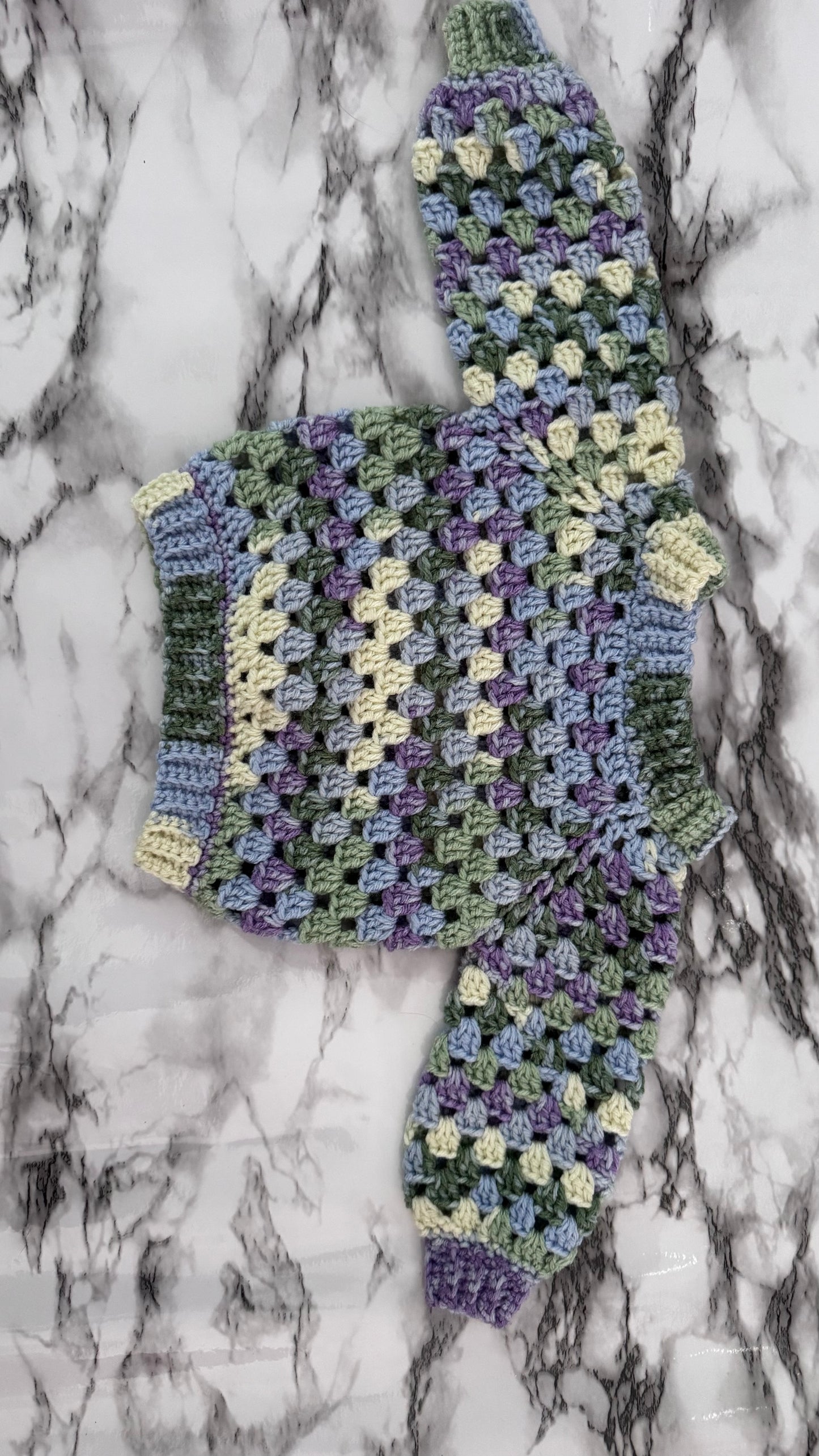 Crocheted cardigans