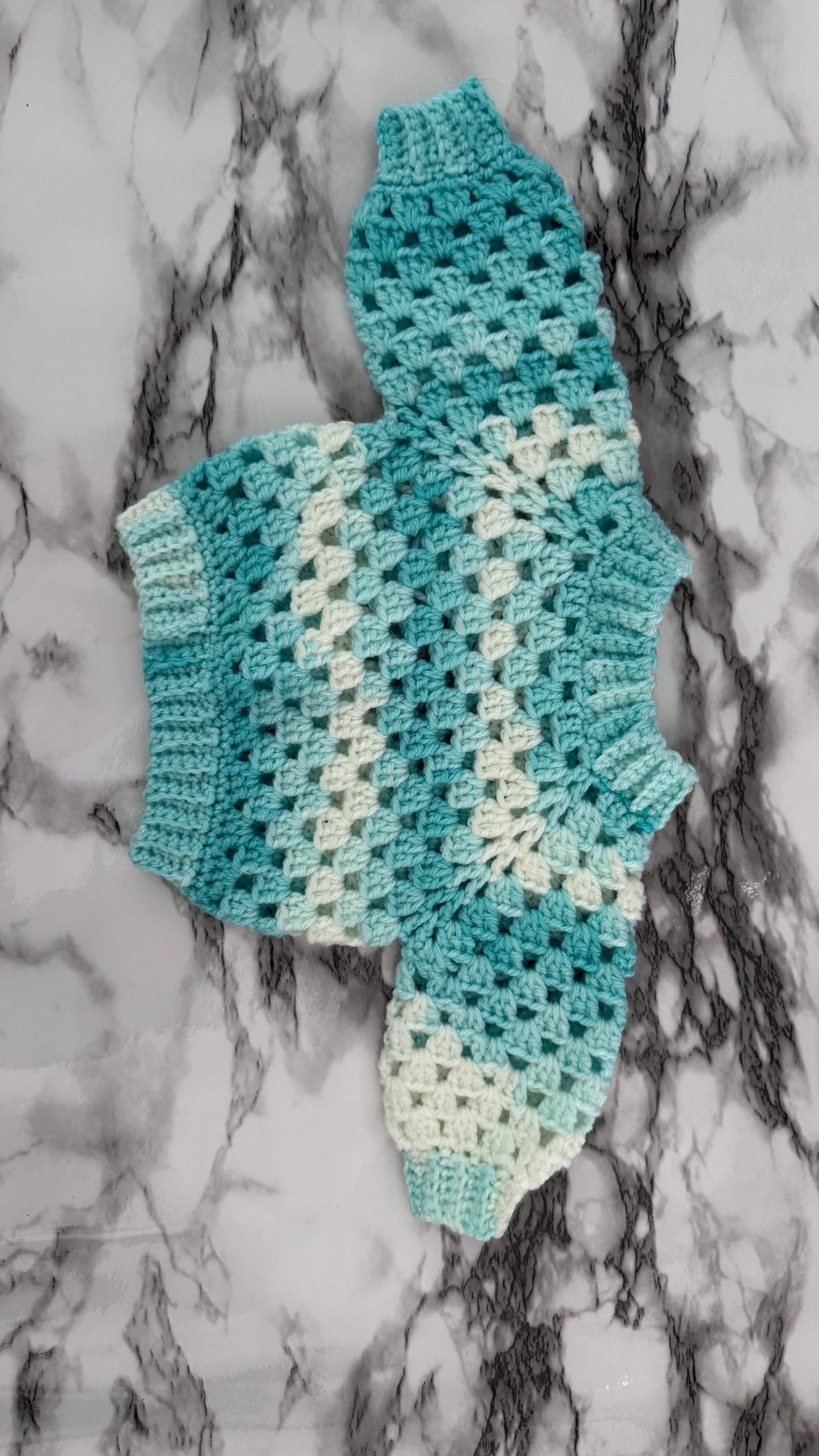 Crocheted cardigans
