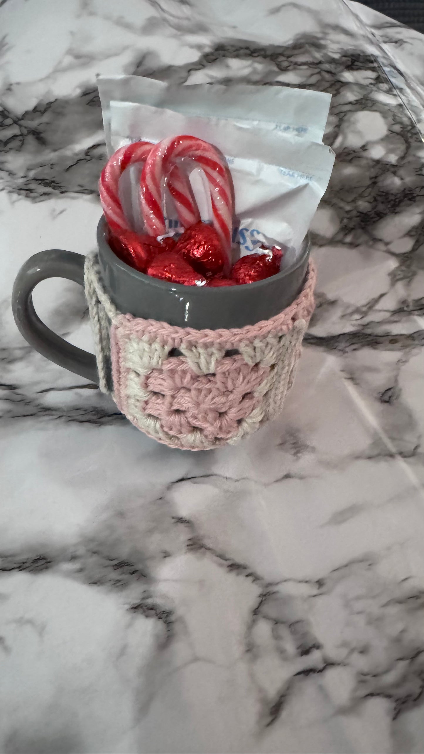 Crotchet mug set