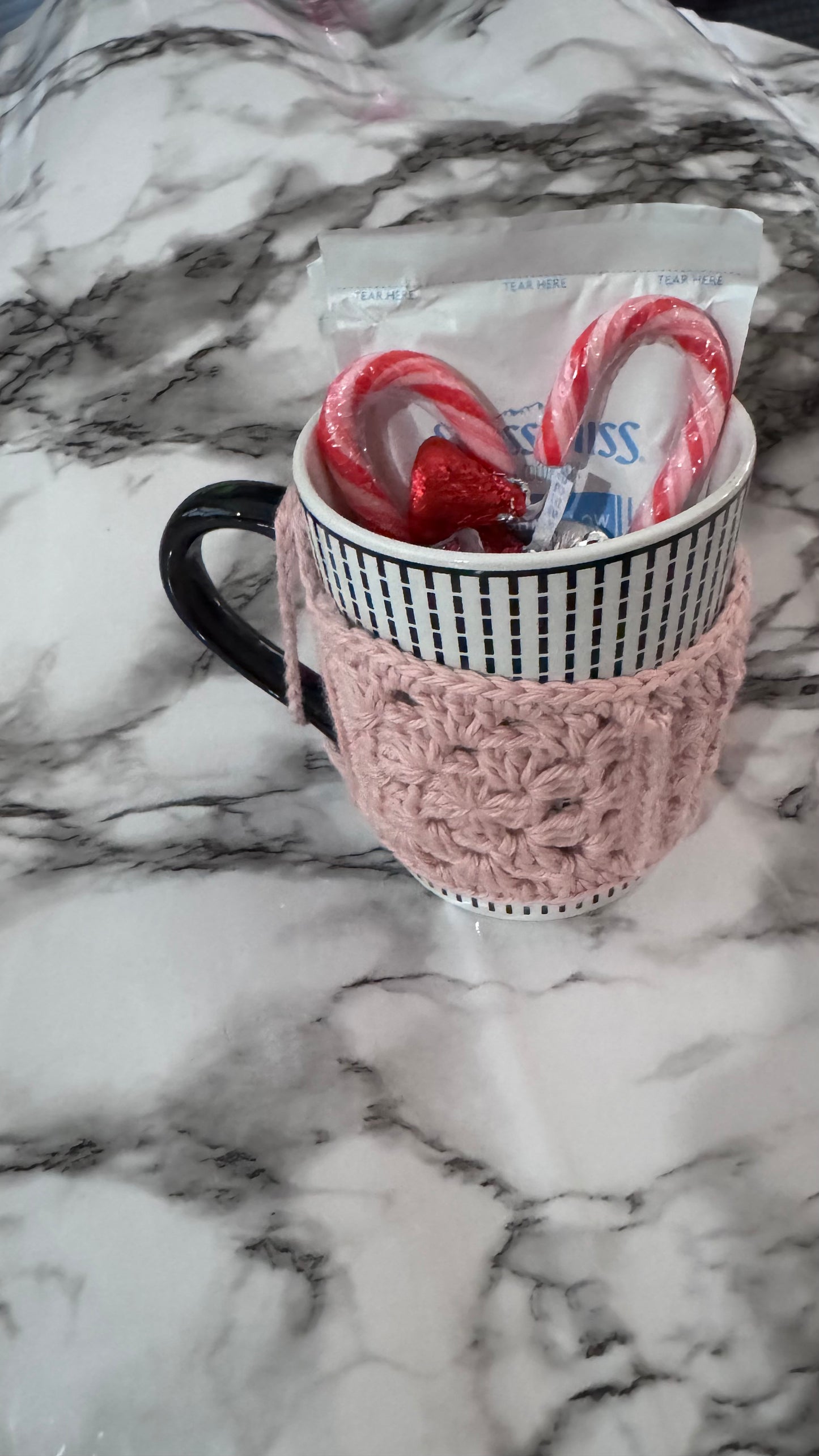 Crotchet mug set