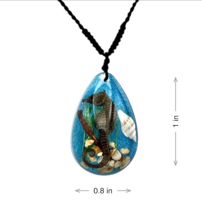 Sea horse Valentine necklace