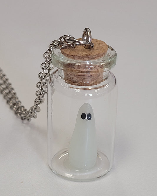Adopt a ghost necklace