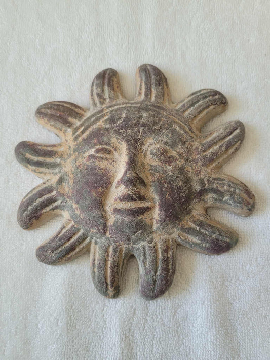 Sun Folk Art Design Wall Hanging