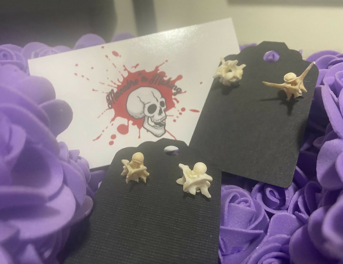 Vertebrae Earrings