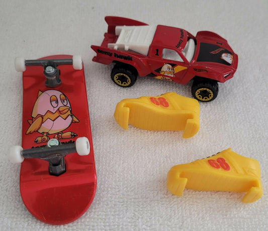 Mattel Hot Wheels Skate Baja Truck w Fingerboard & Shoes