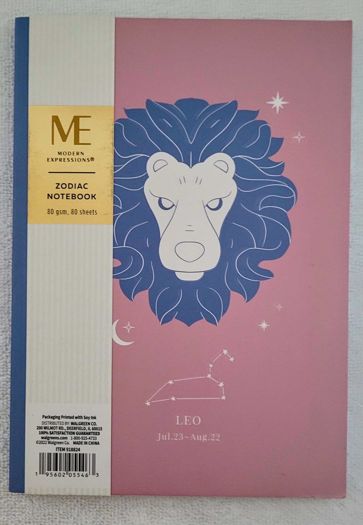 Zodiac Notebook 80 Sheets