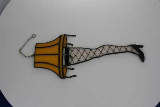 Leg lamp Stained Glass