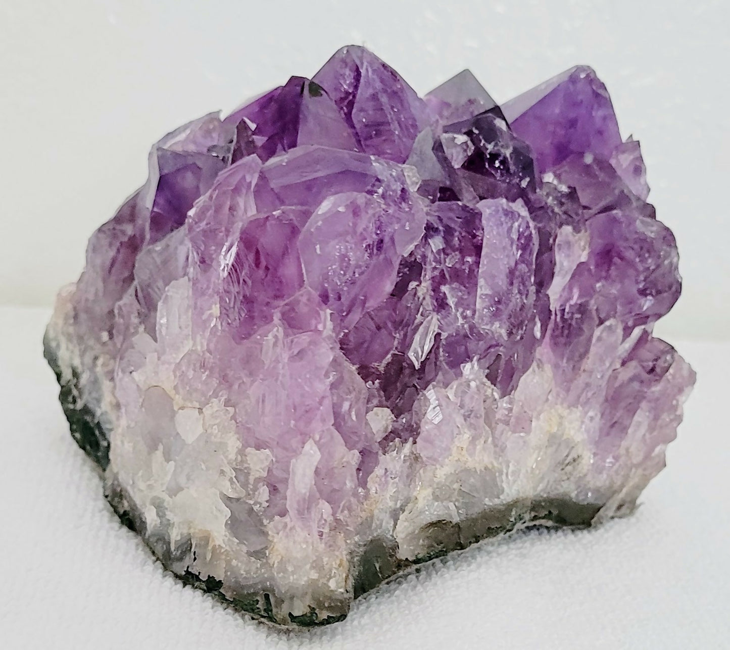 Large Amethyst Tea Light Holder Natural Crystal