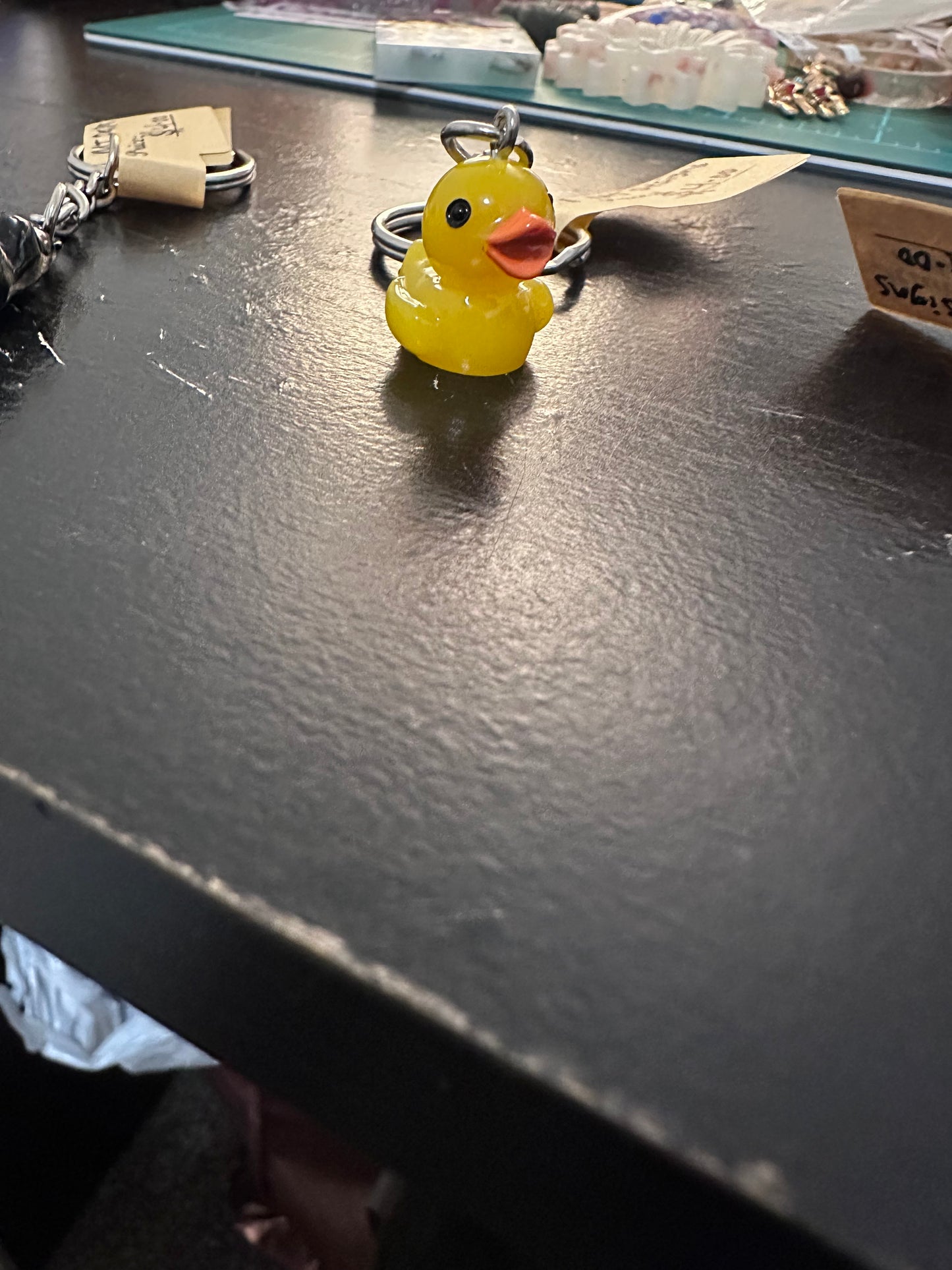 Mini duck keychains