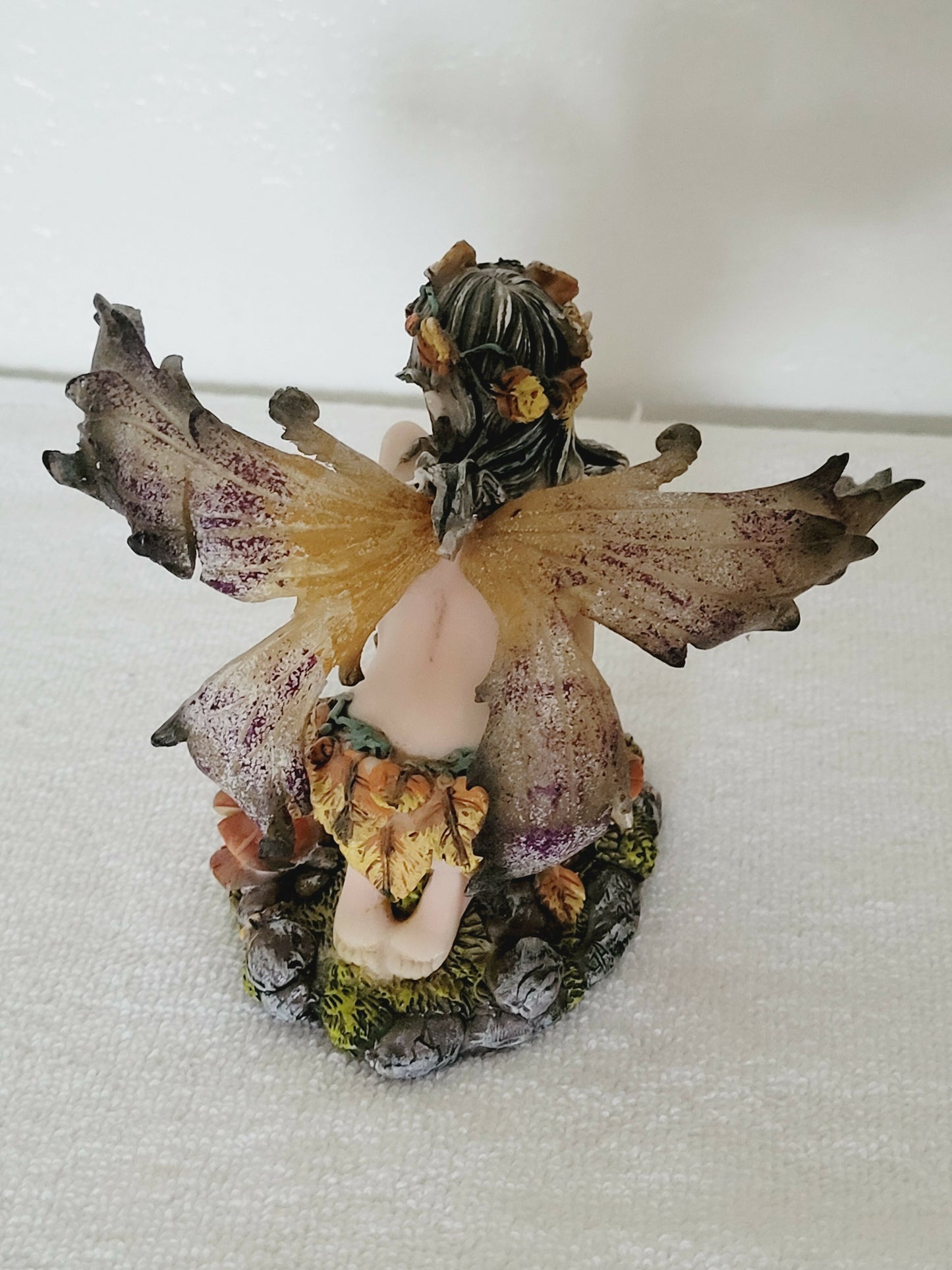Autumn Fairy with Orb Statue