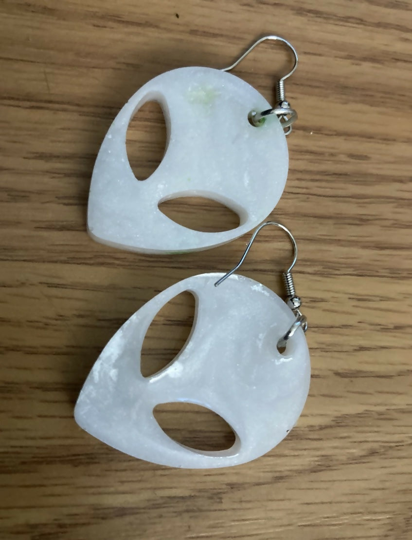 Alien Dangle Earrings