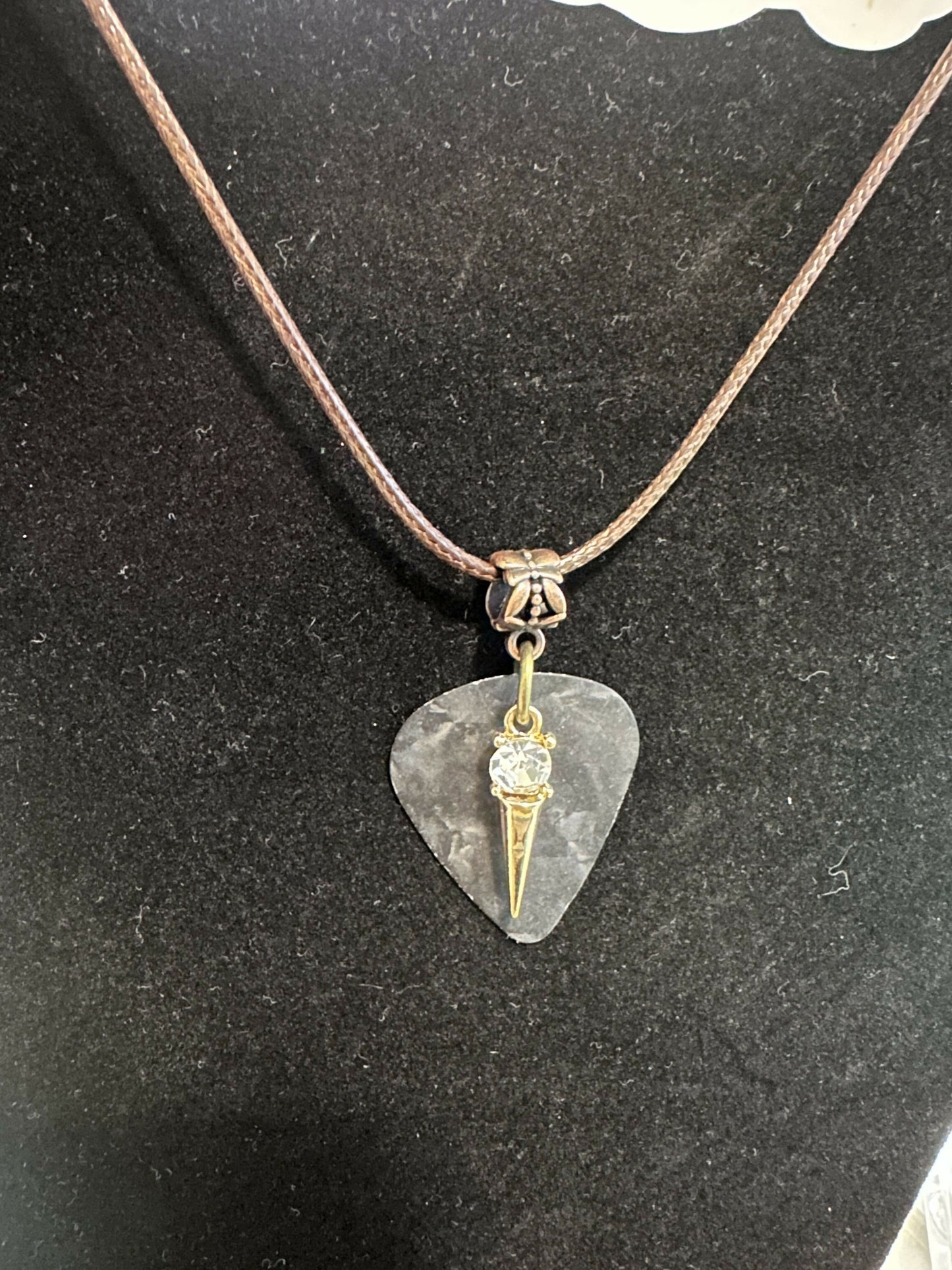 MJ guitar pick jewelry