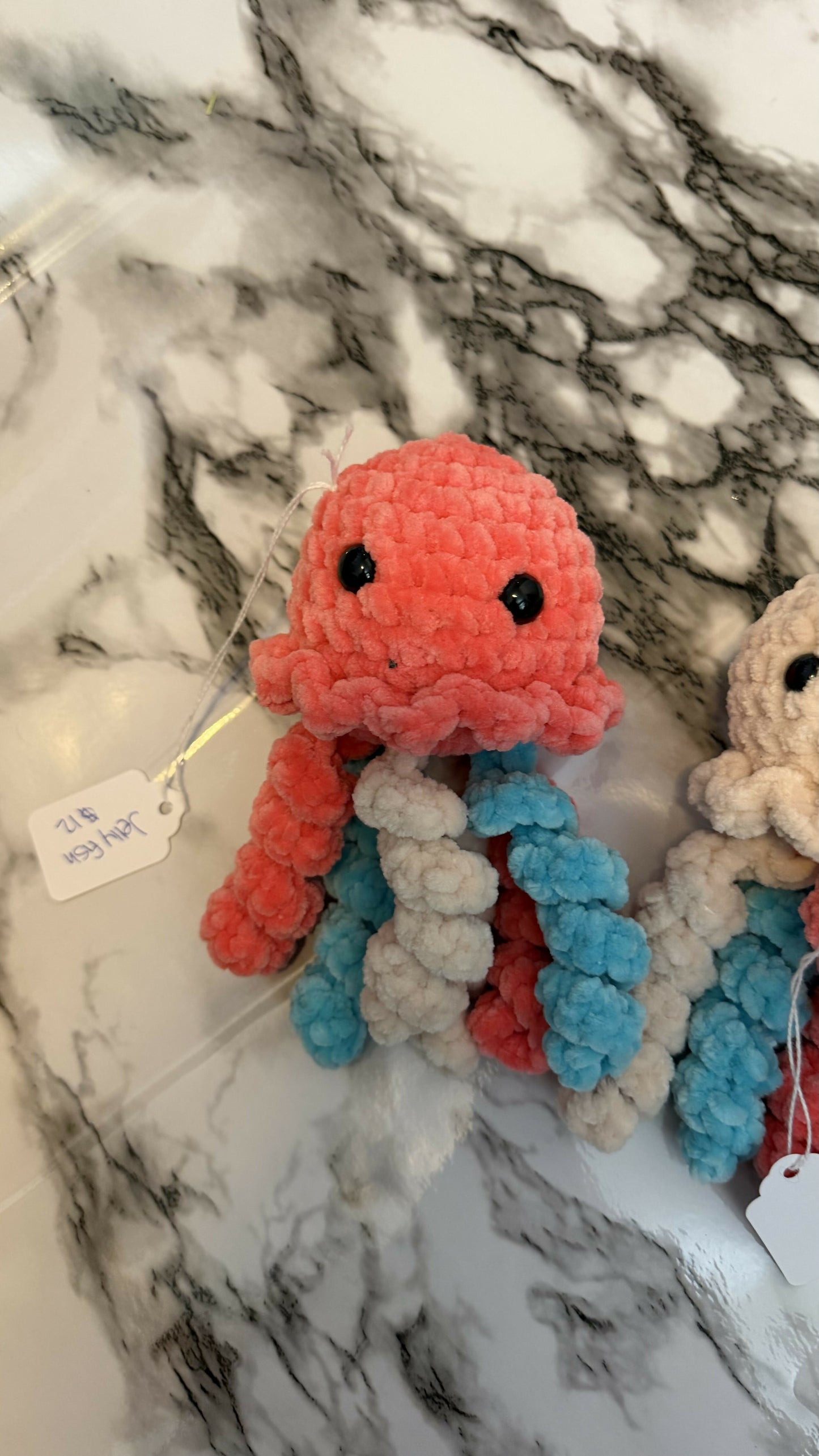 Crochet jelly fish