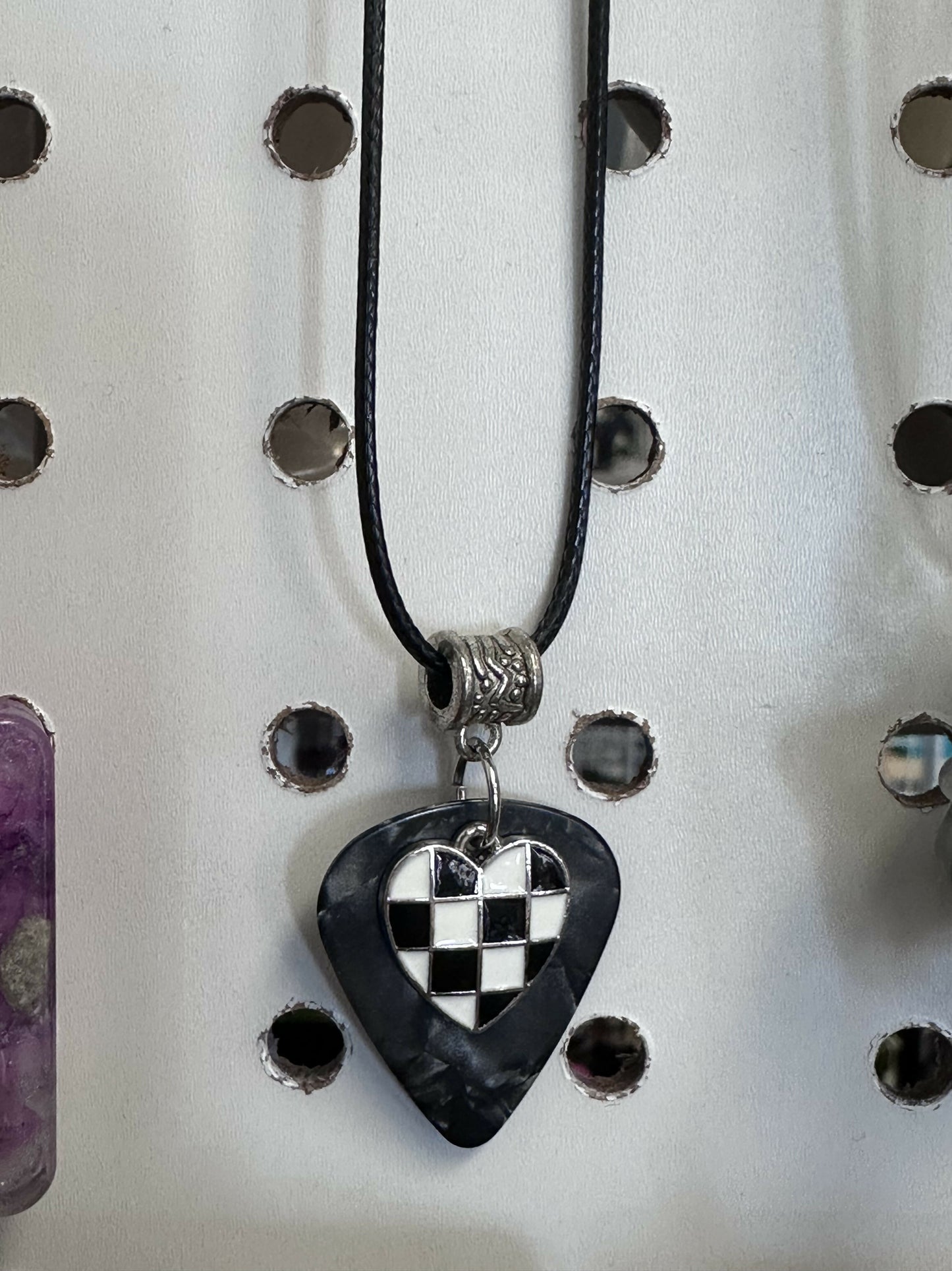 MJ guitar pick jewelry