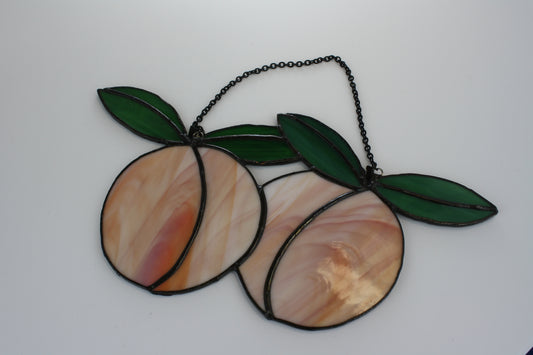 Peaches Stained Glass