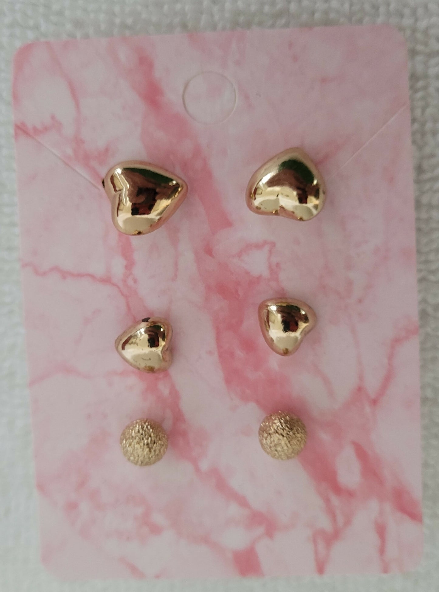 3 pairs of Earrings
