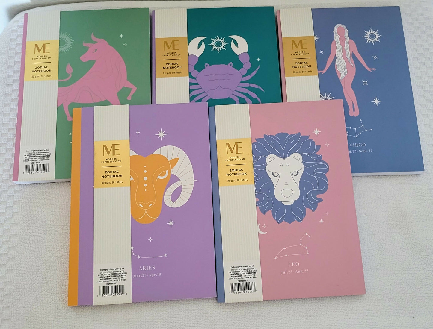 Zodiac Notebook 80 Sheets