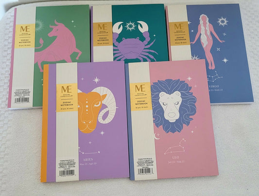 Zodiac Notebook 80 Sheets
