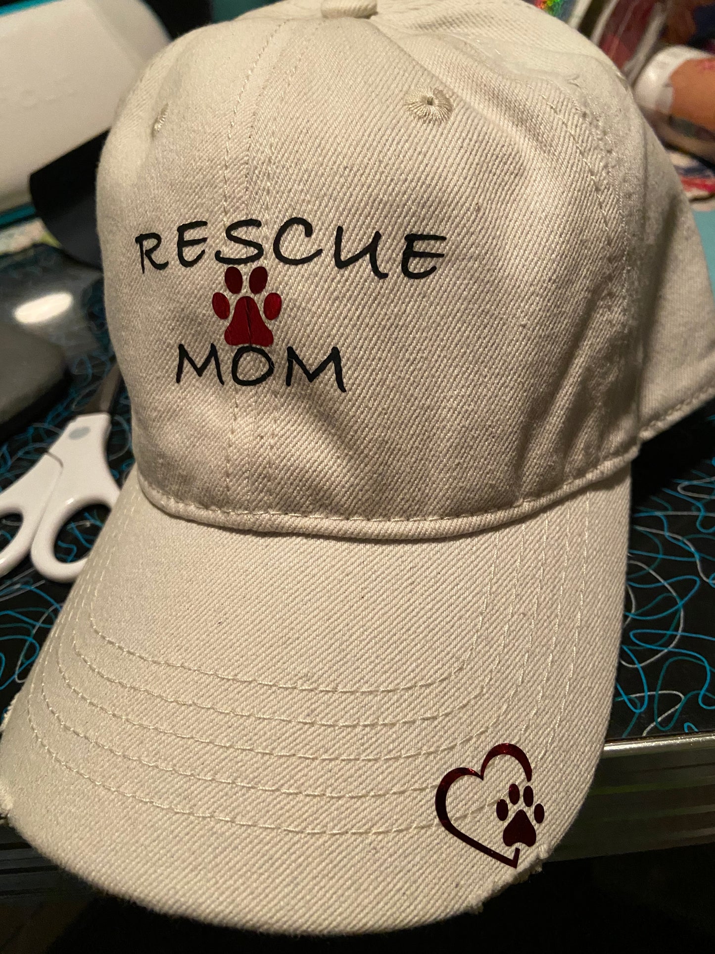Rescue mom hat