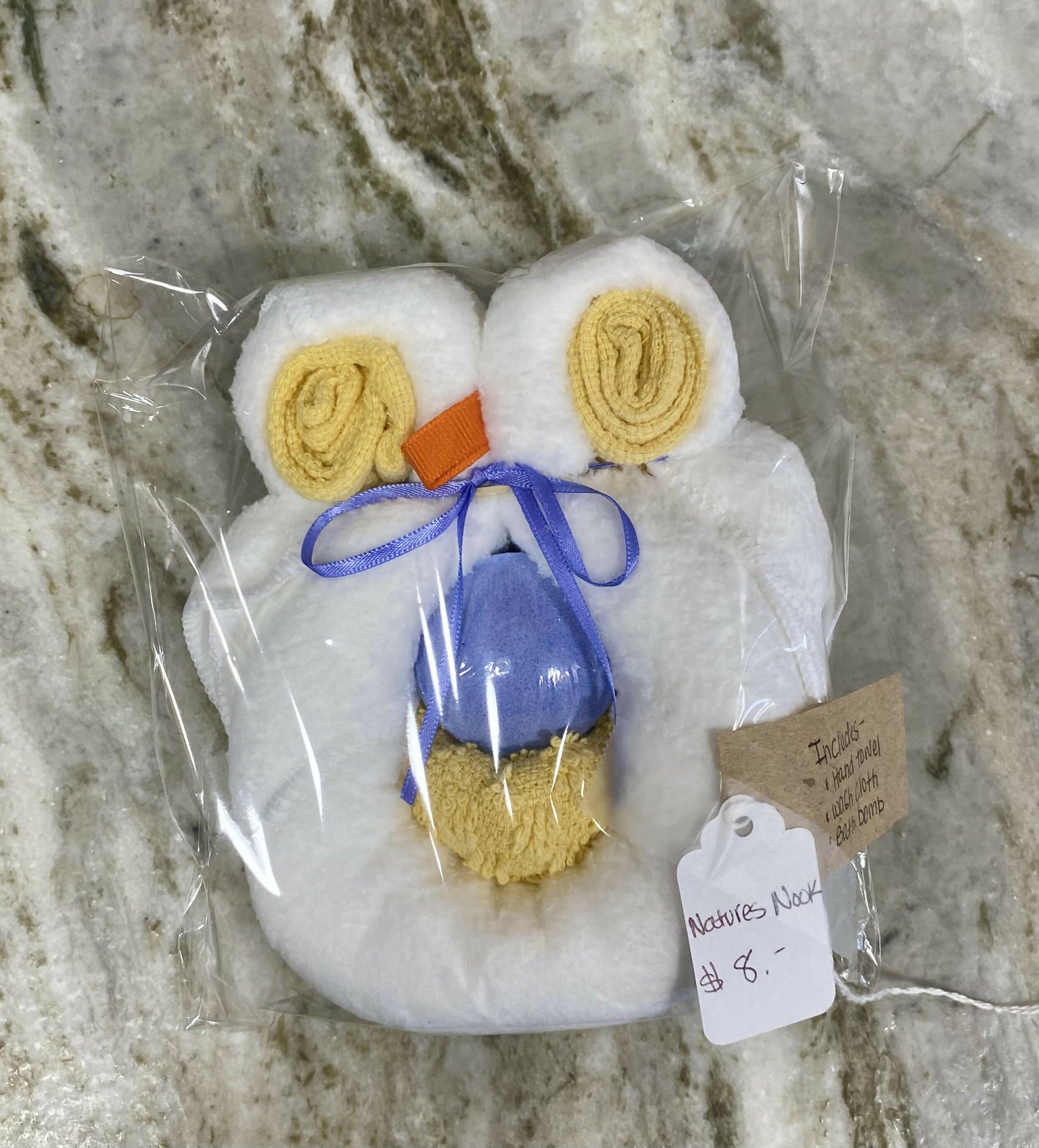 Hand towel owl