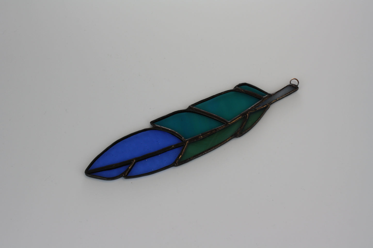 Stained Glass Feather 2