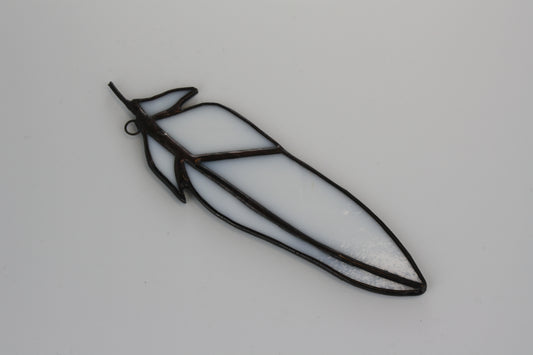 Stained Glass Feather 4