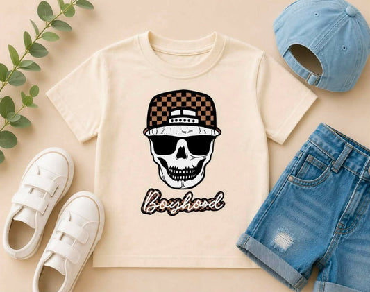 Boyhood Skull Youth Tee