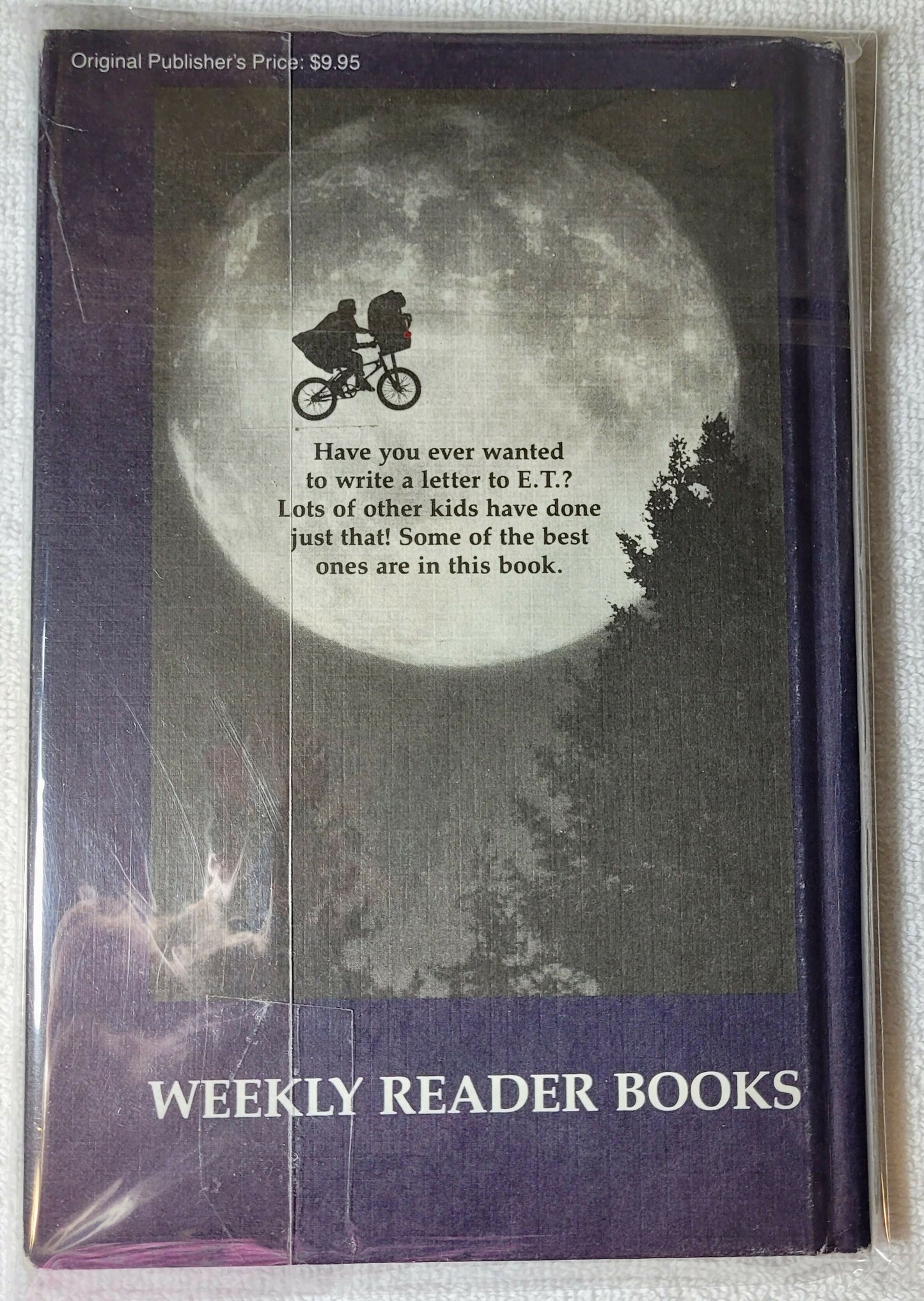 1983 Letters To E.T. Book
