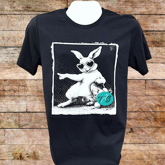 Easter Bunny Stamp Graphic Tshirt