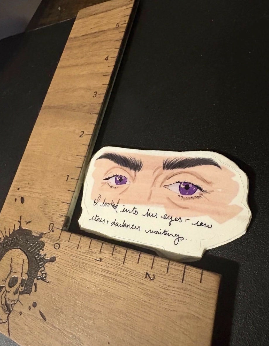 ACOTAR- I looked into his eyes & saw stars & darkness waiting