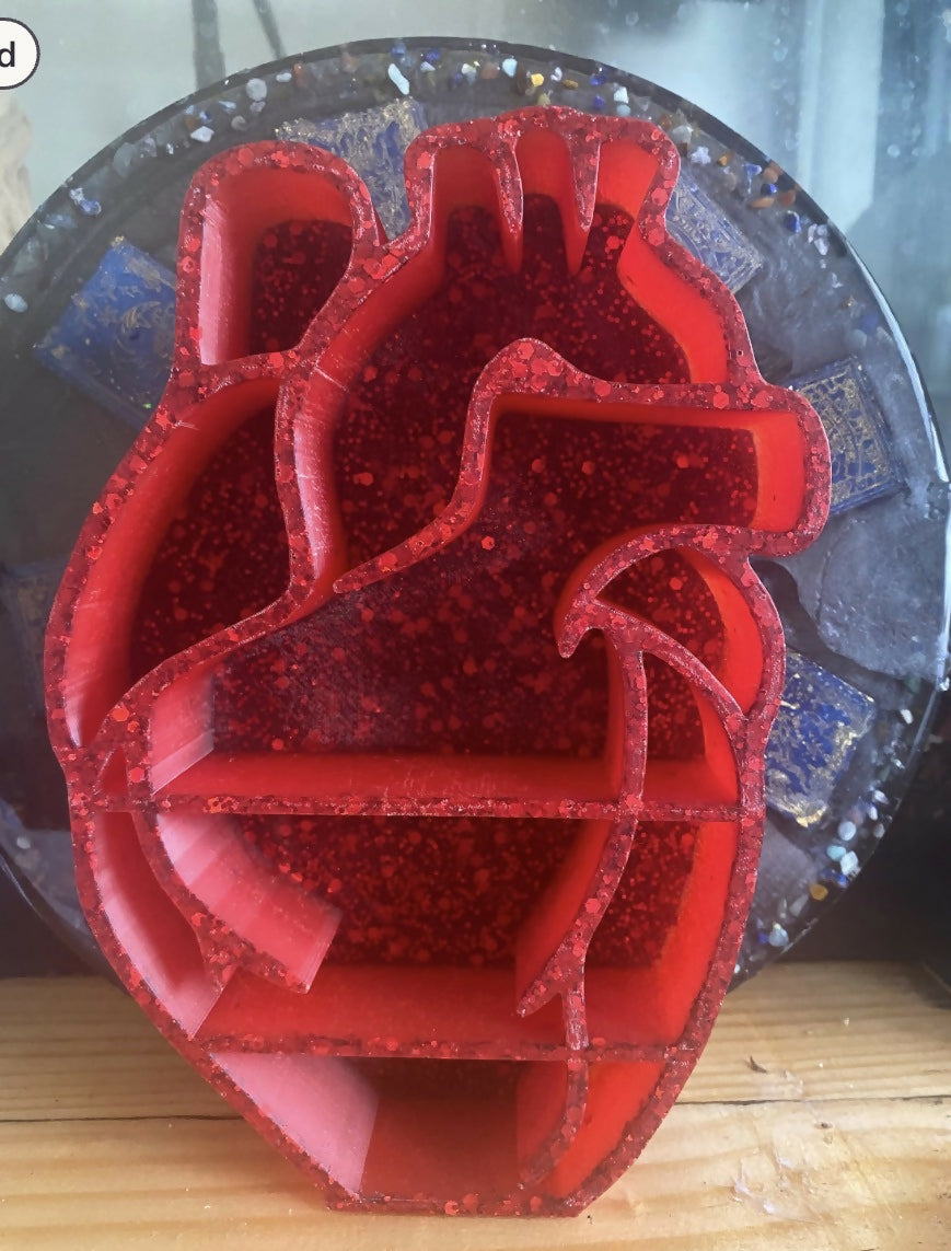 Anatomical Heart Shelf