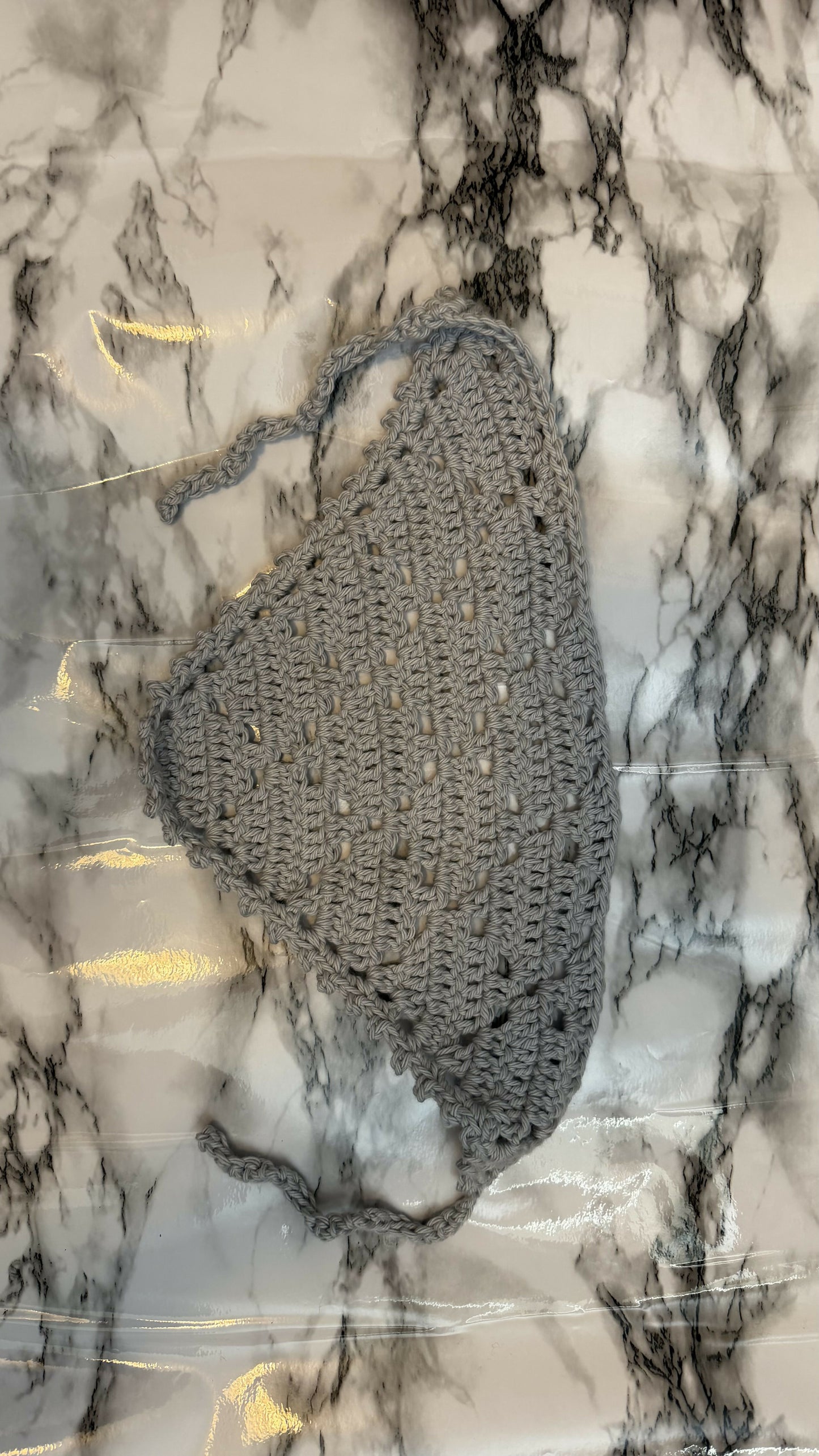 Crochet bandanna