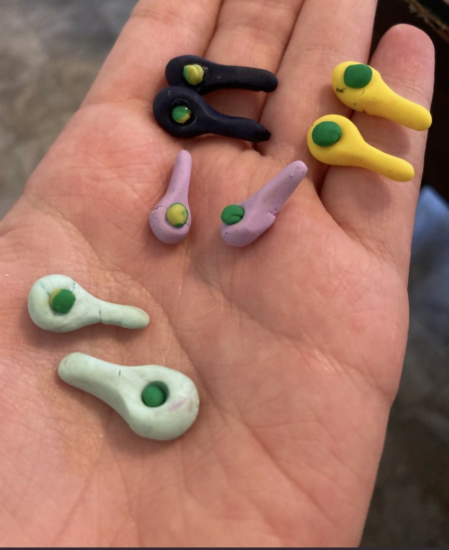 Bowl Stud Earrings
