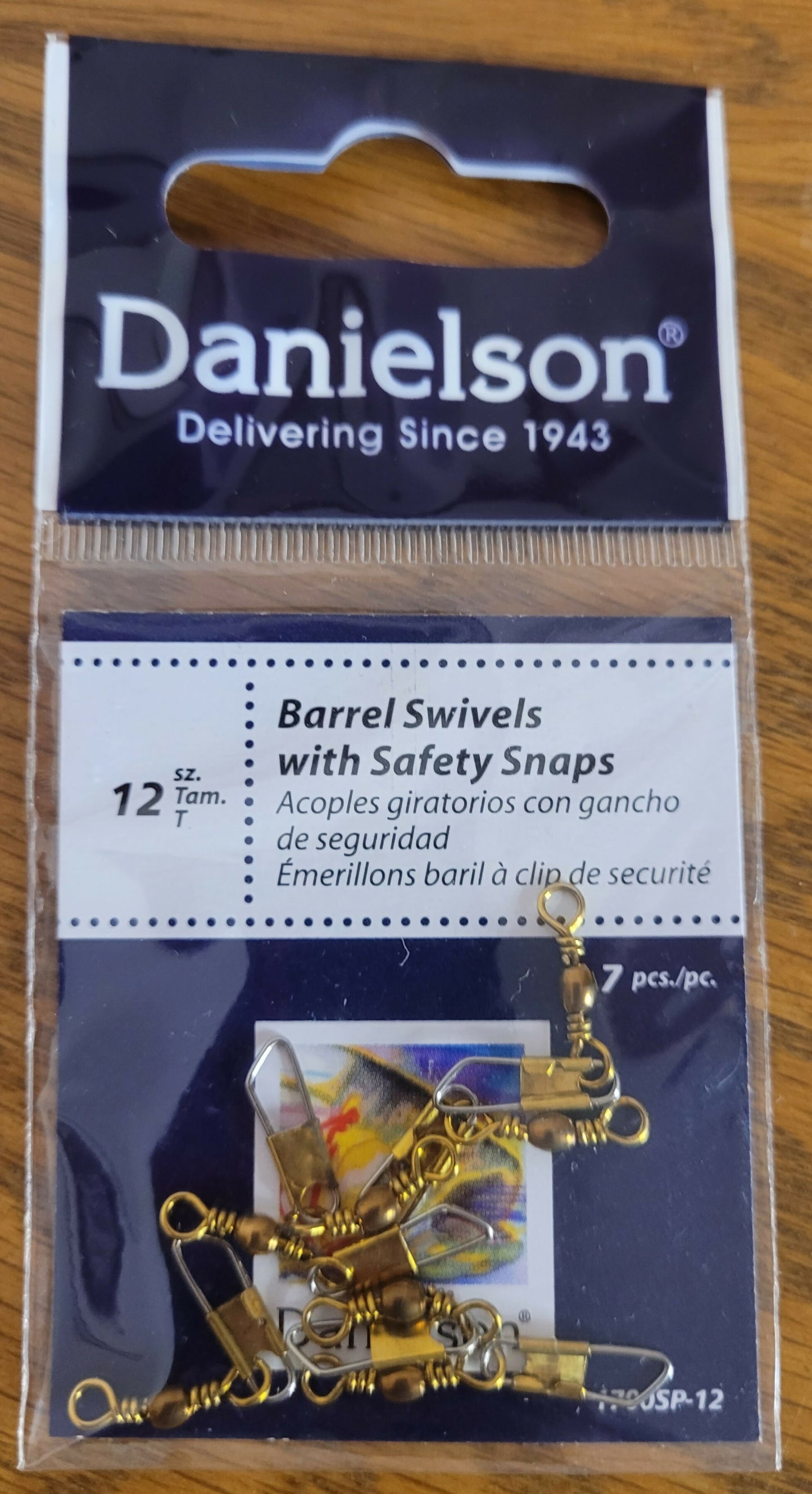 Danielson Barrel Swivel w/ Safety Snap