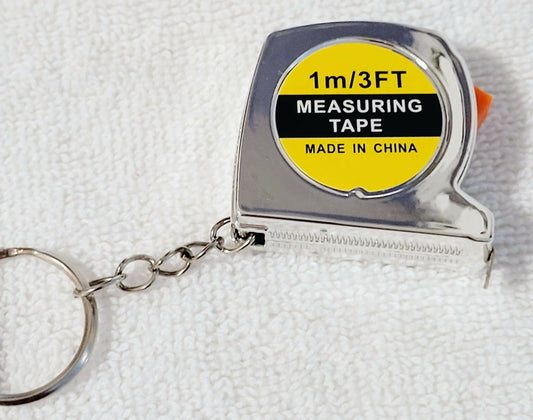 3 Foot Measuring Tape Keychain