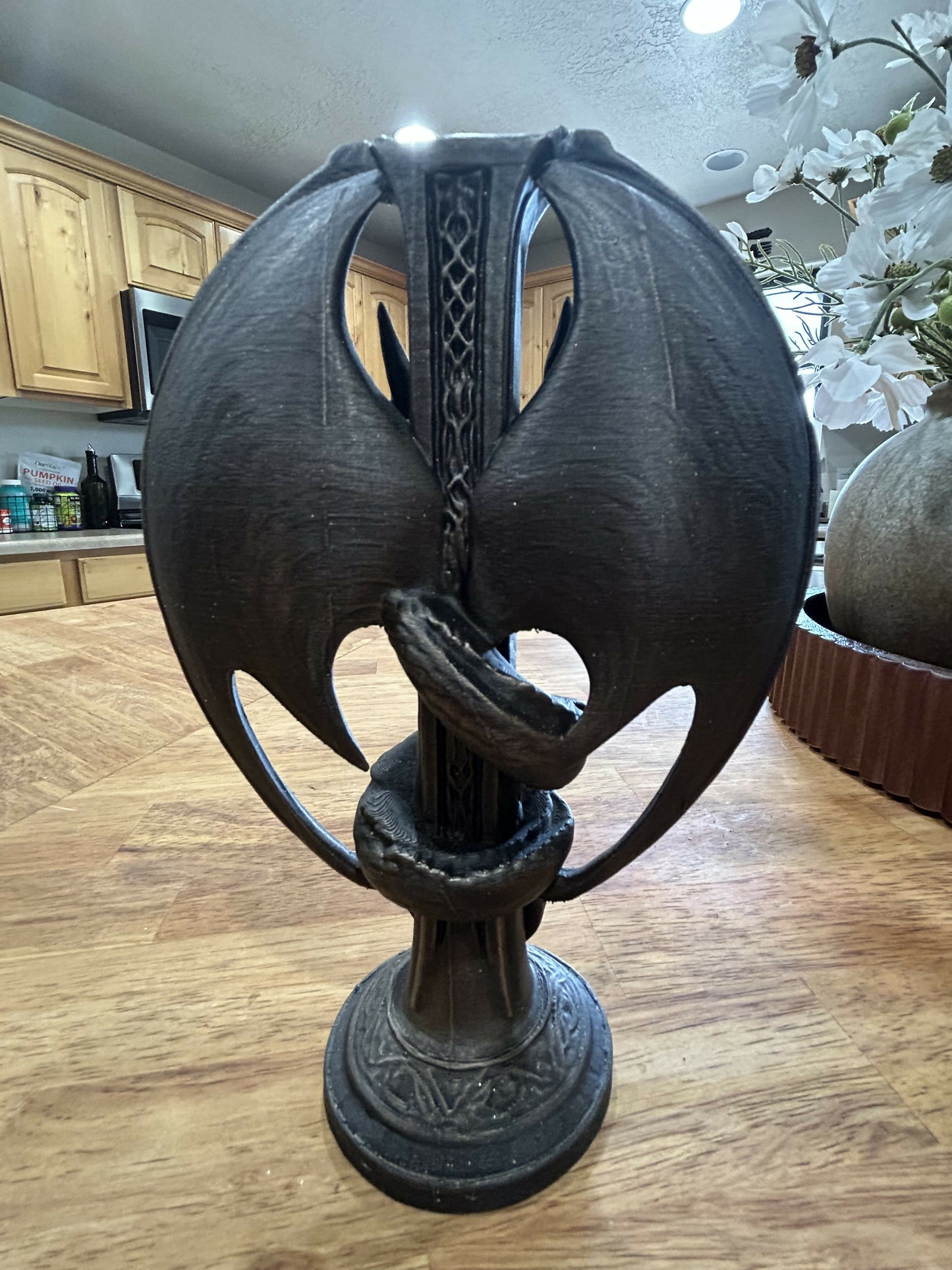 Dragon Cross Statue