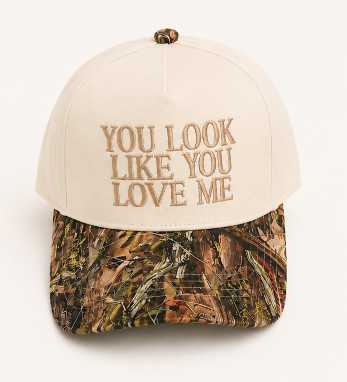 Me Embroidery Camo Trucker