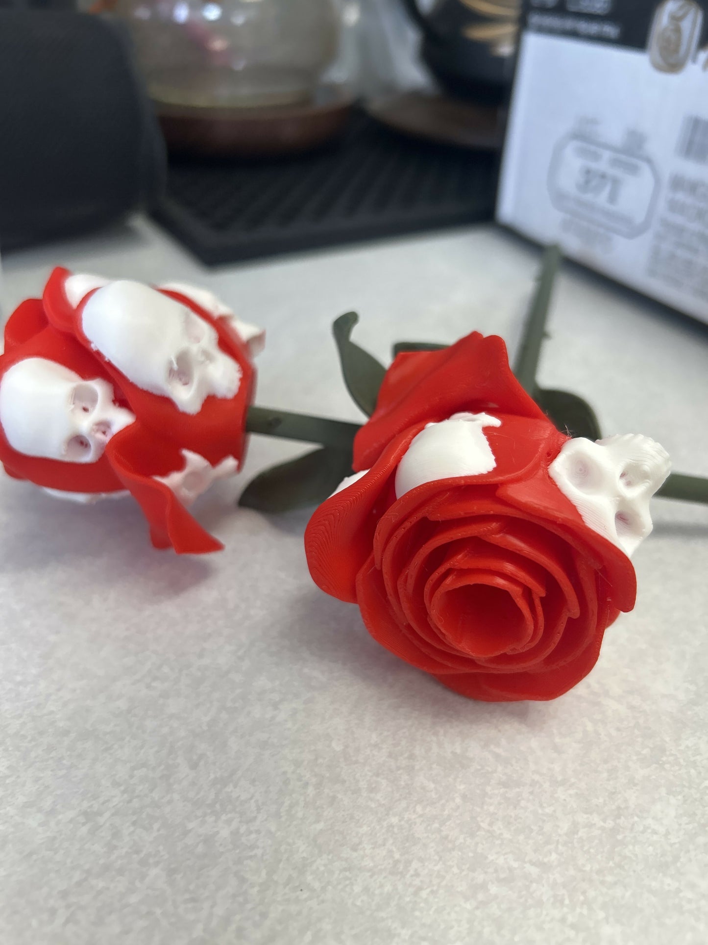 Skull Rose
