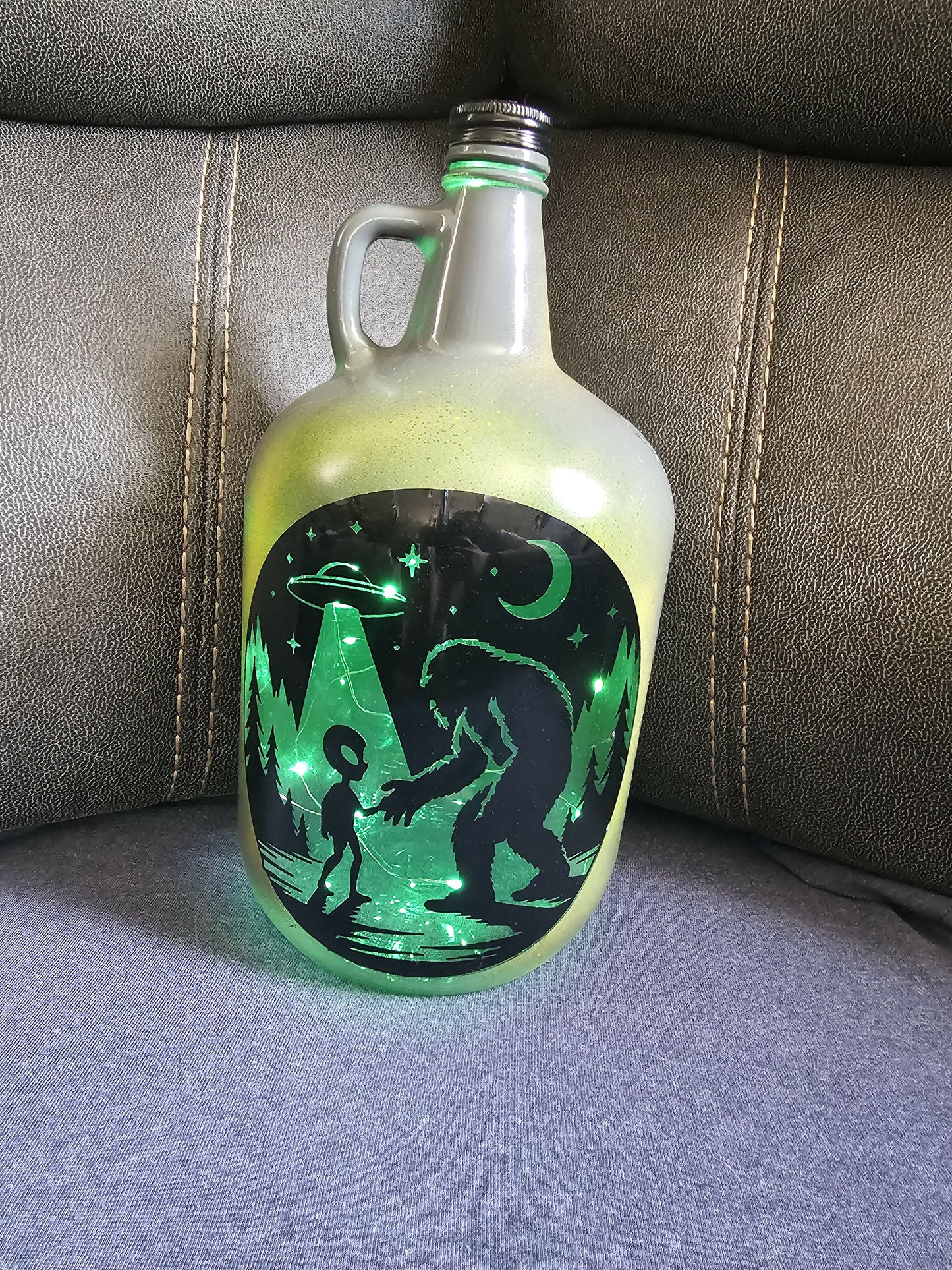 Big foot/ alien bottle