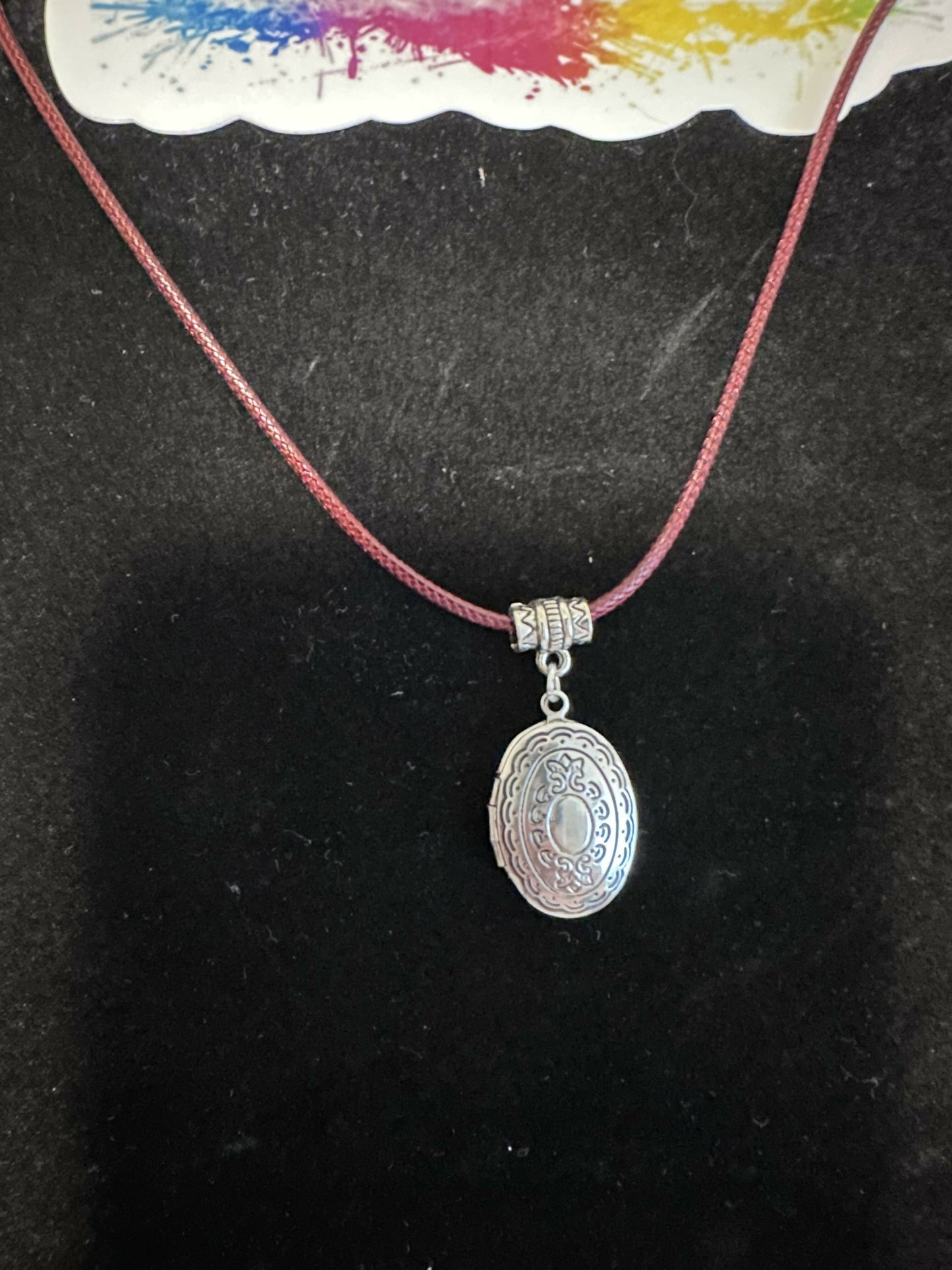 MJ locket necklaces