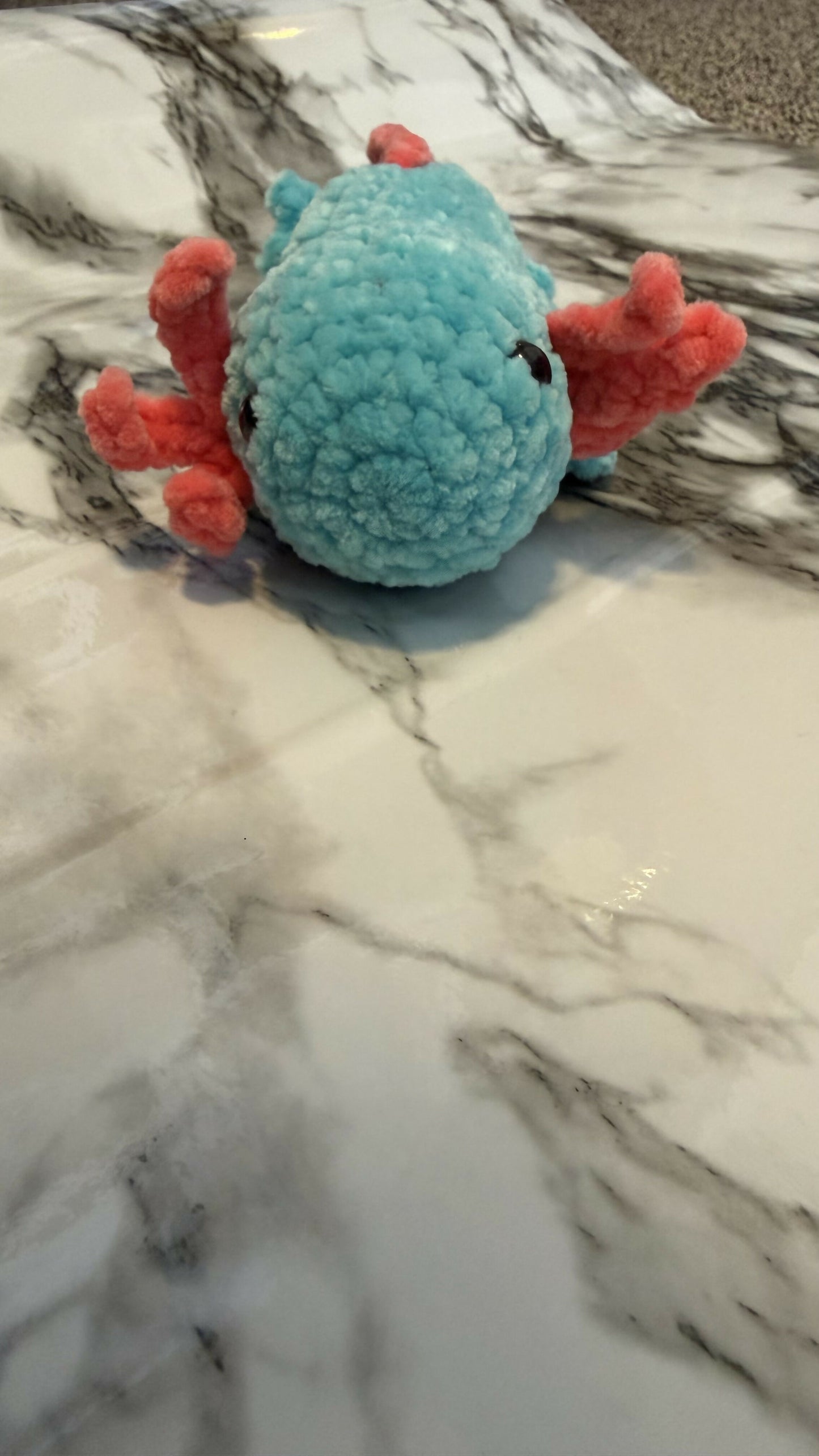 Crochet Axolotl