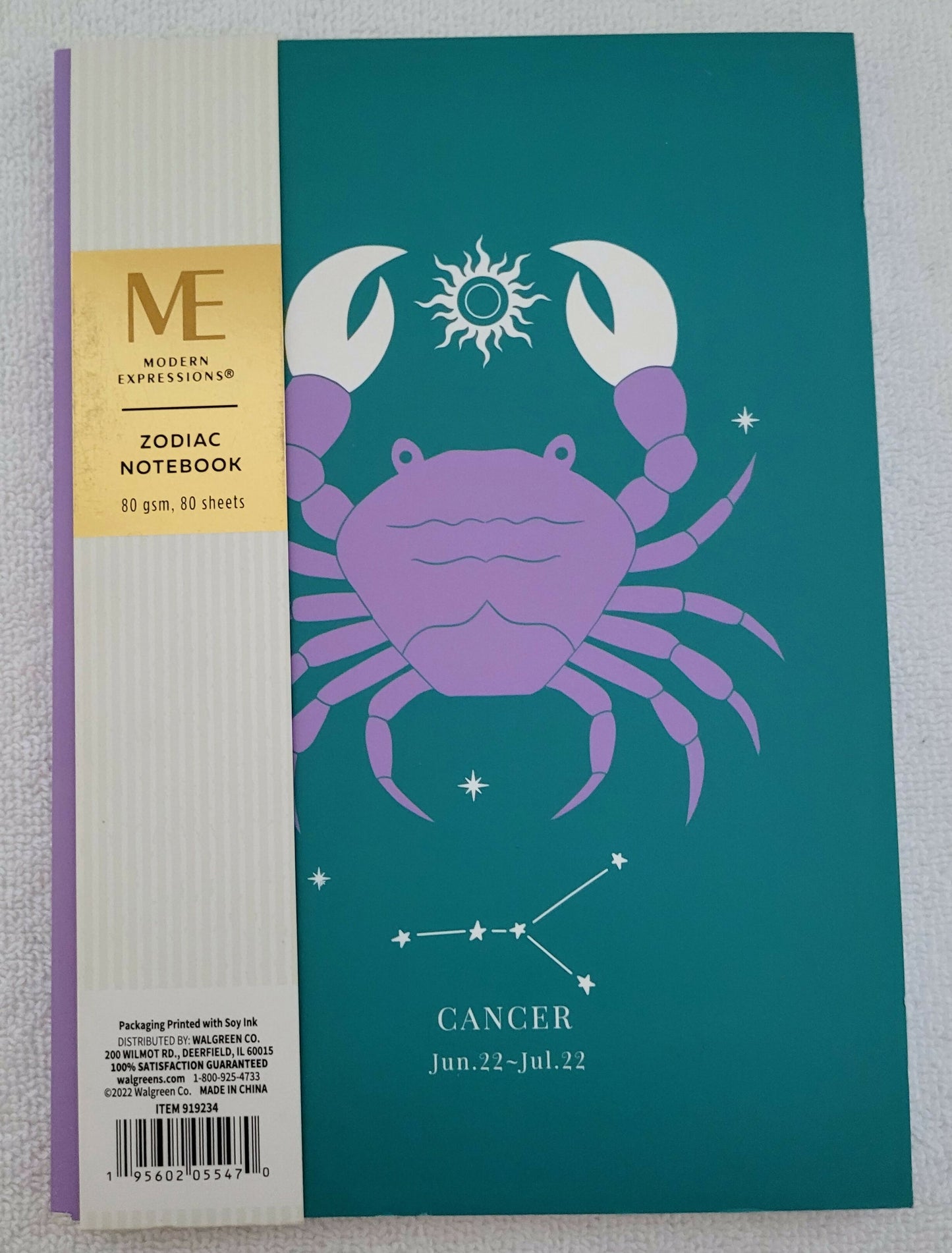 Zodiac Notebook 80 Sheets
