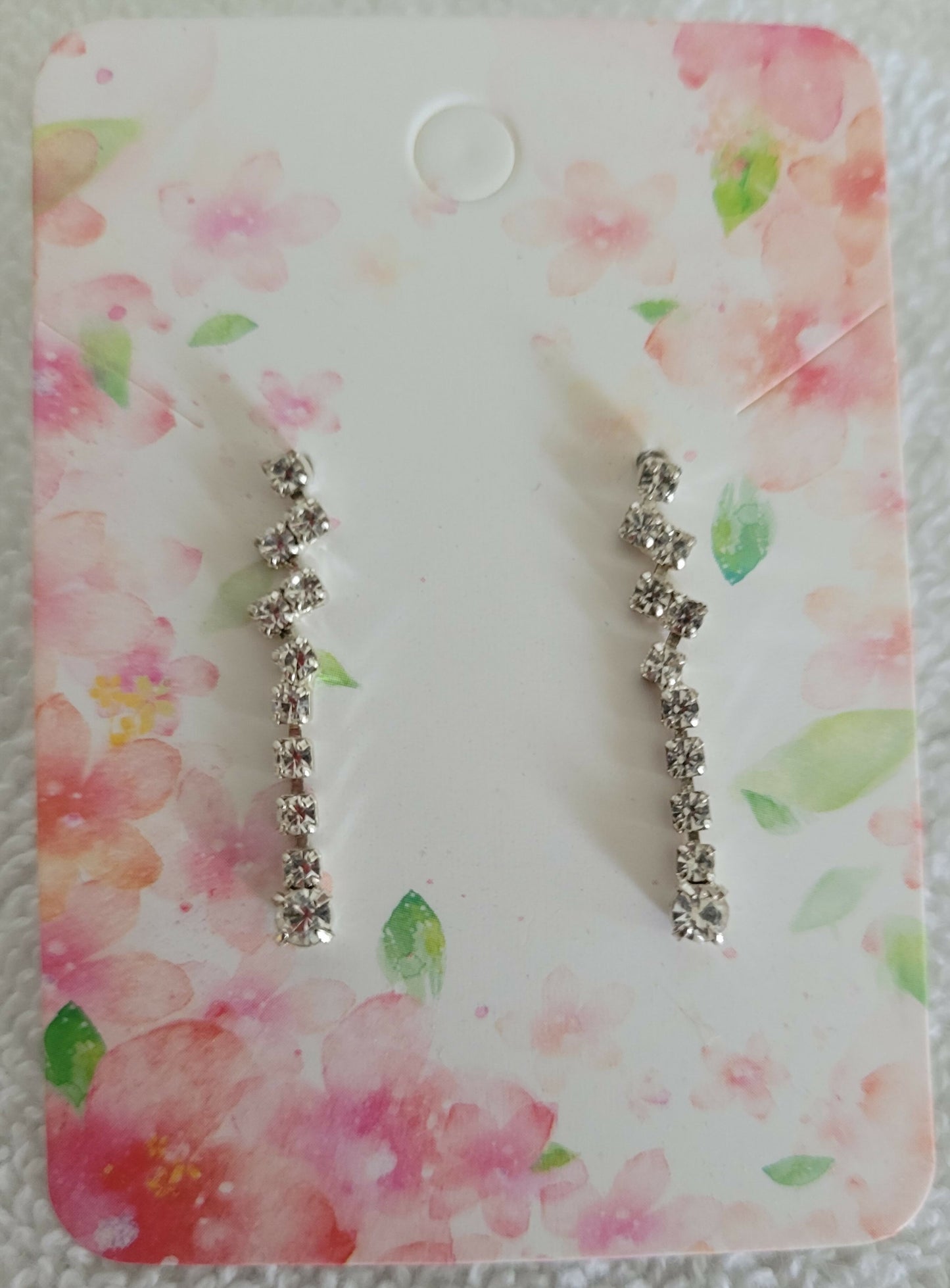 Dangling Rhinestone Earrings