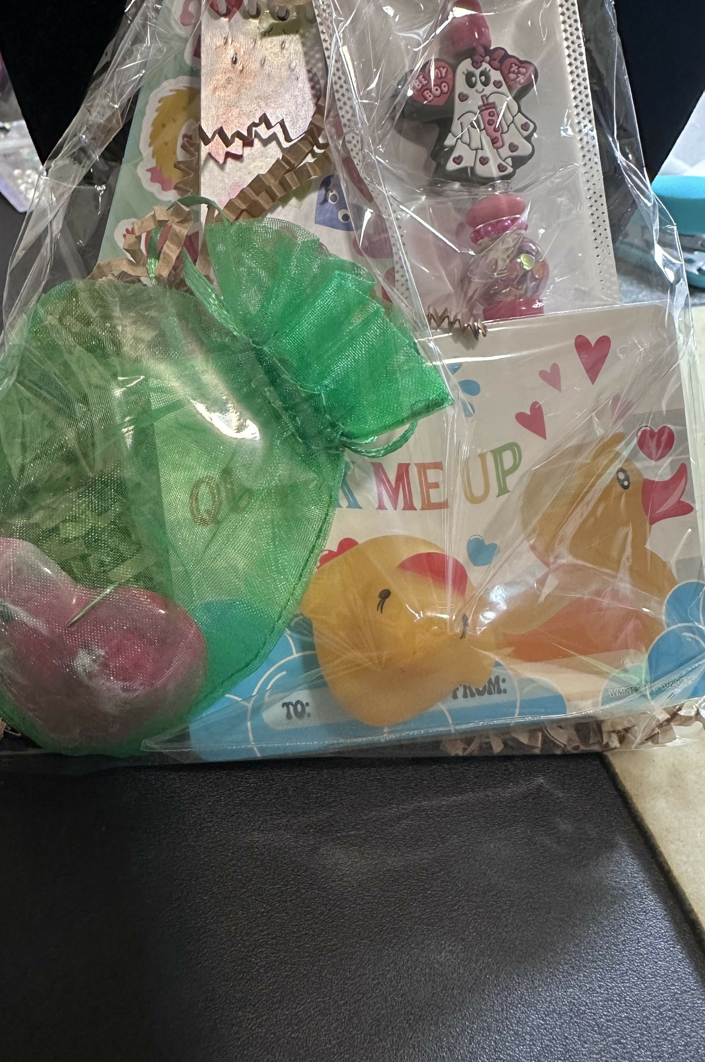 Valentine’s trinket bags