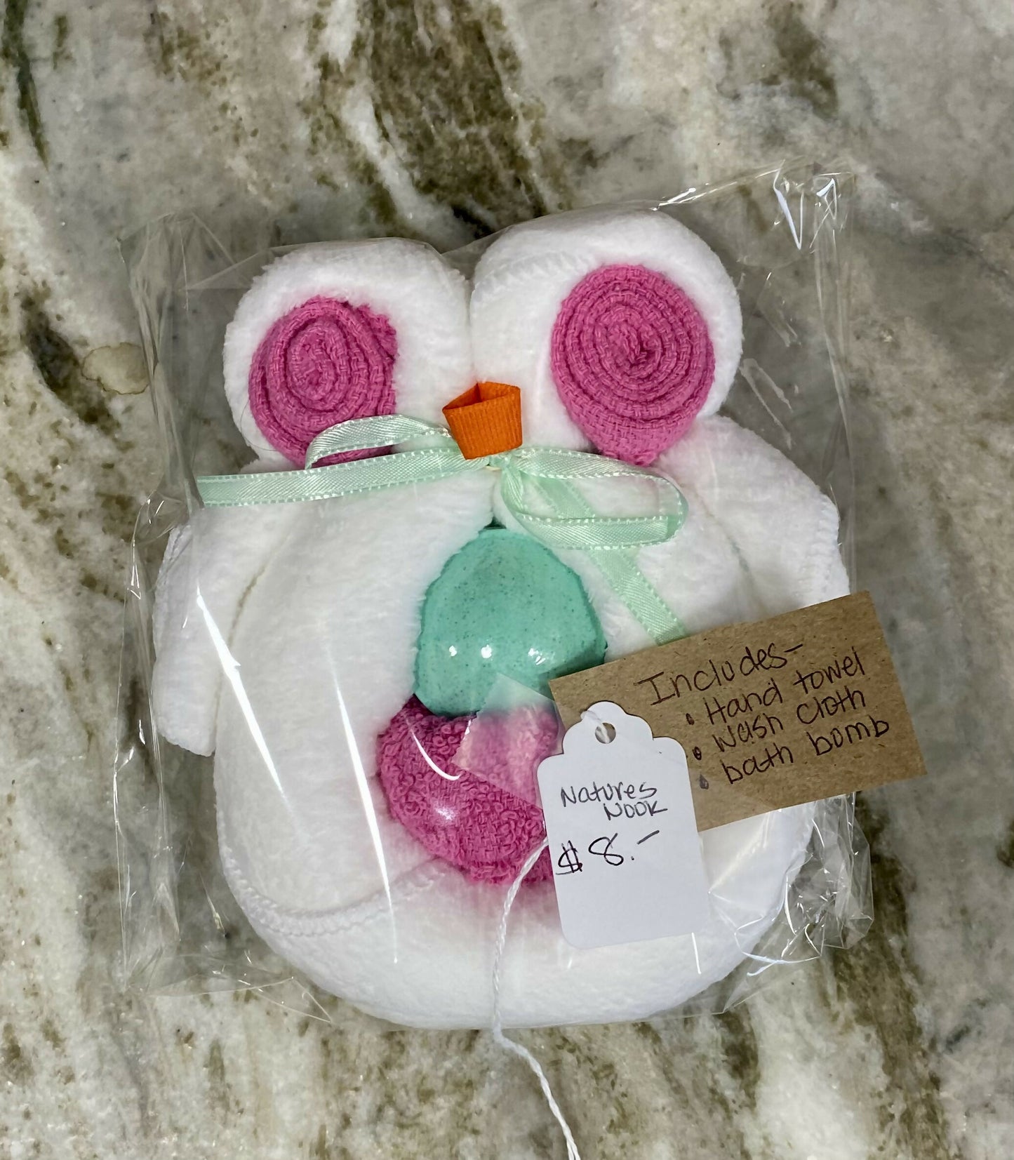 Hand towel owl