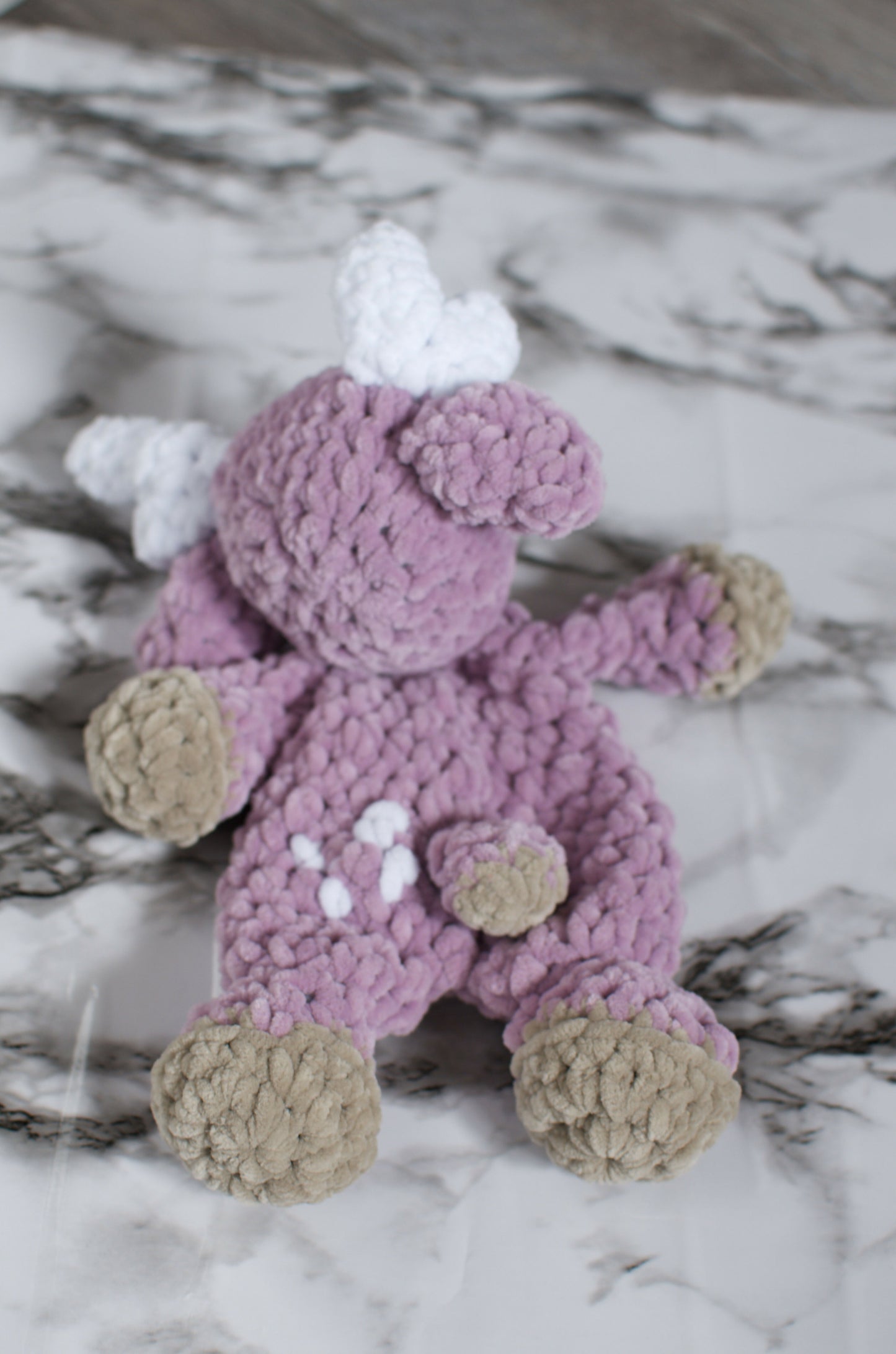 Crochet deer lovey