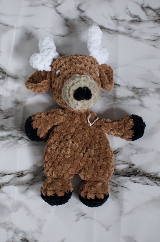 Crochet deer lovey