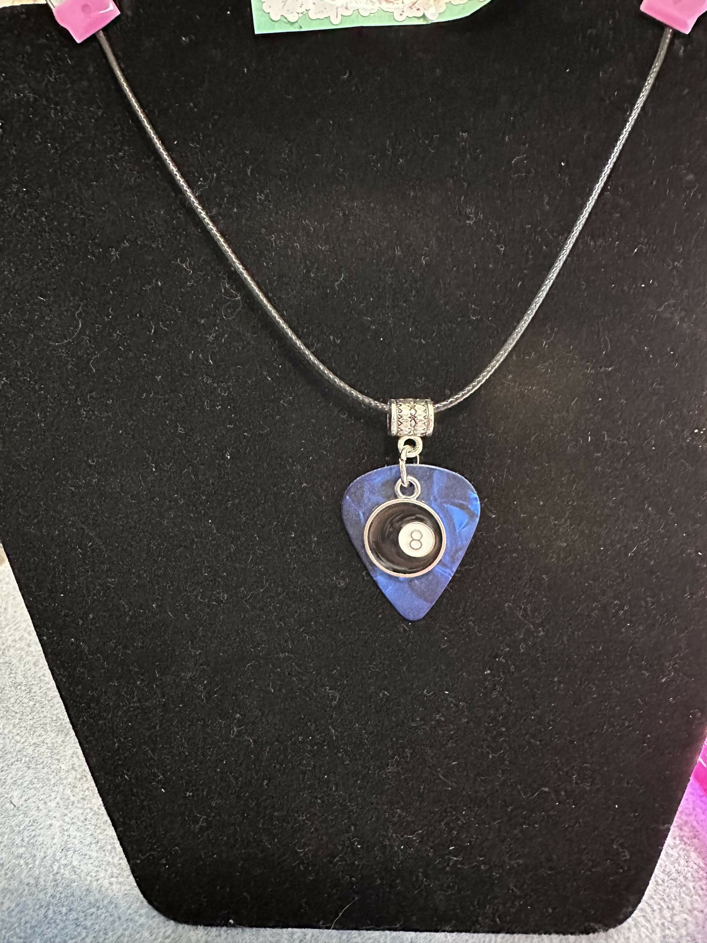 MJ guitar pick jewelry